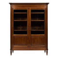 Louis XVI Style Antique French Bookcase