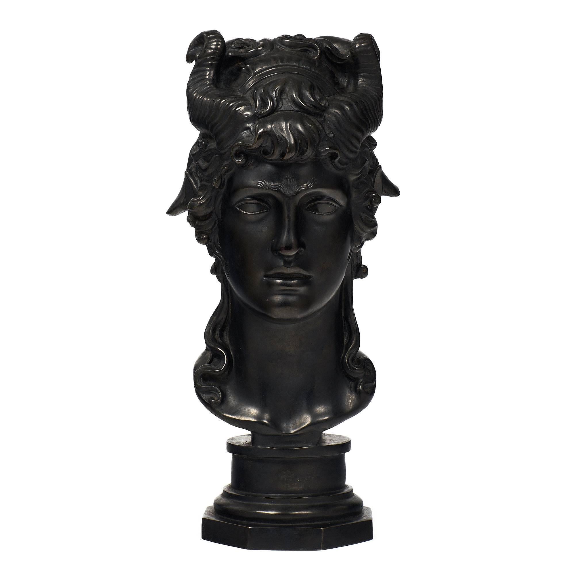 Vintage Bronze Faune Sculpture by Chiurazzi