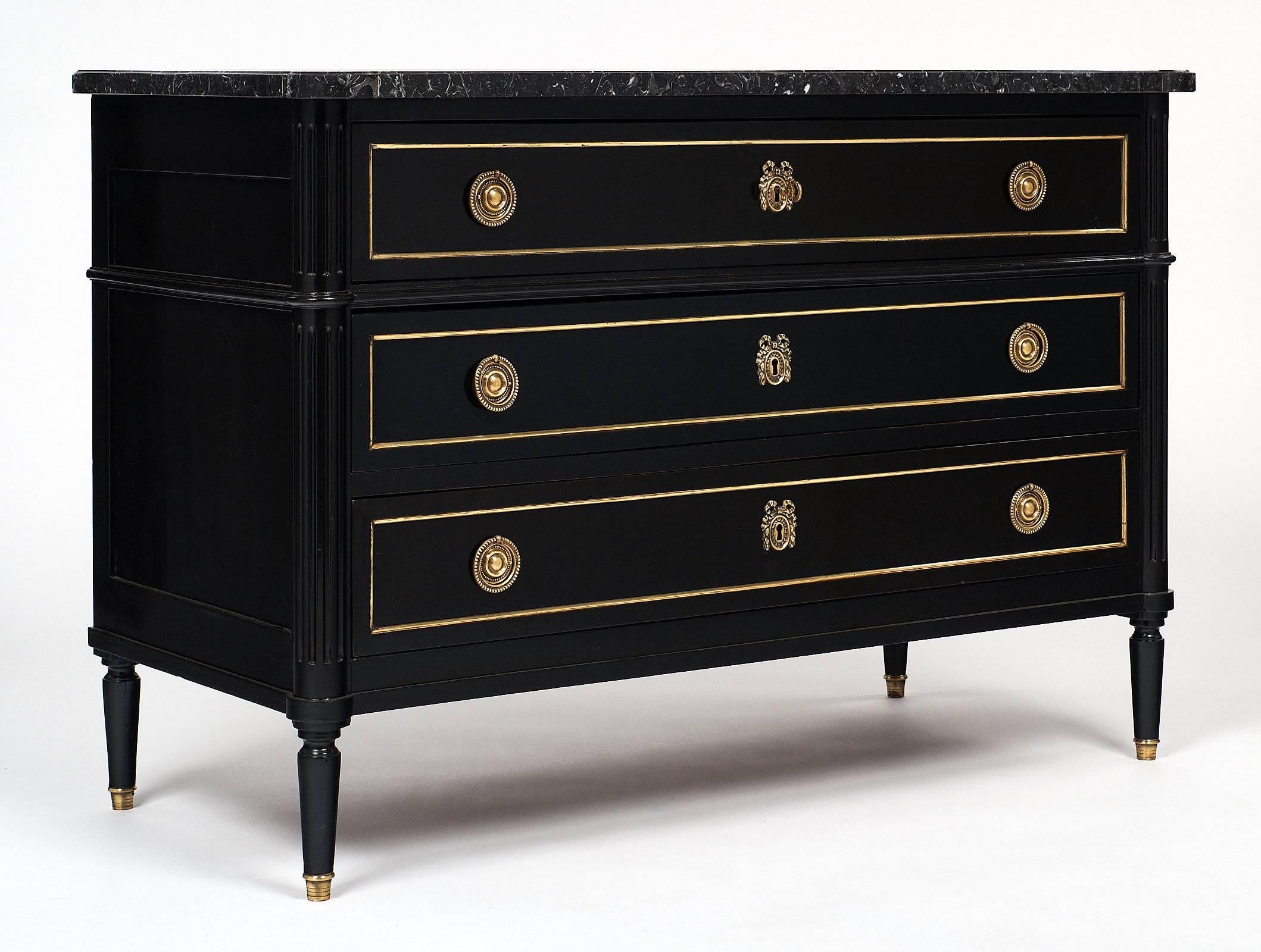 black marble dresser