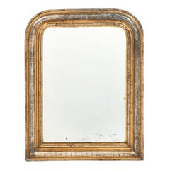 Louis Philippe Period Two-Toned Small Mirror