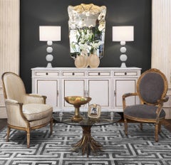 French Painted Louis XVI Style Buffet