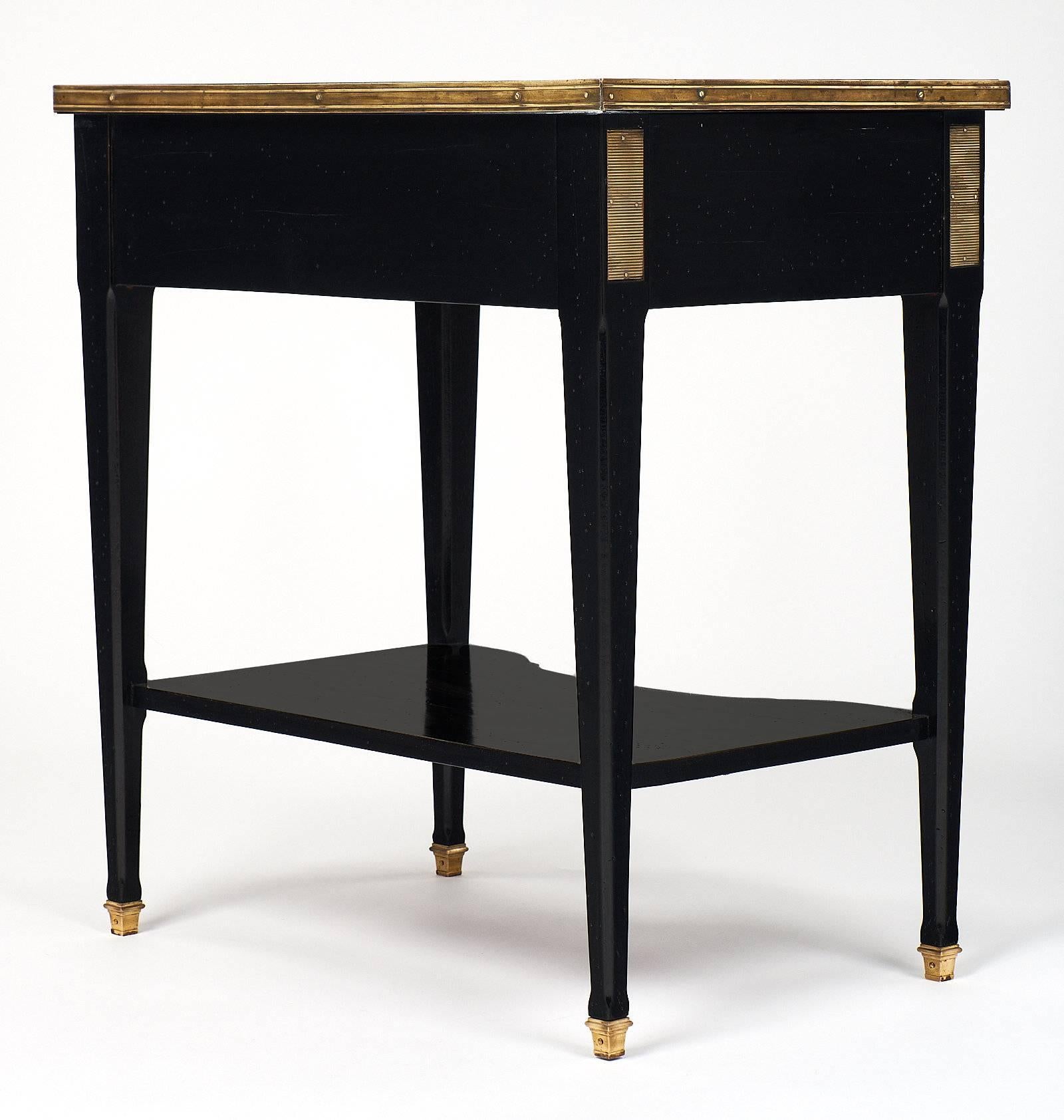 Brass Vintage Directoire Style Side Tables