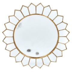 French Sunburst Mirror