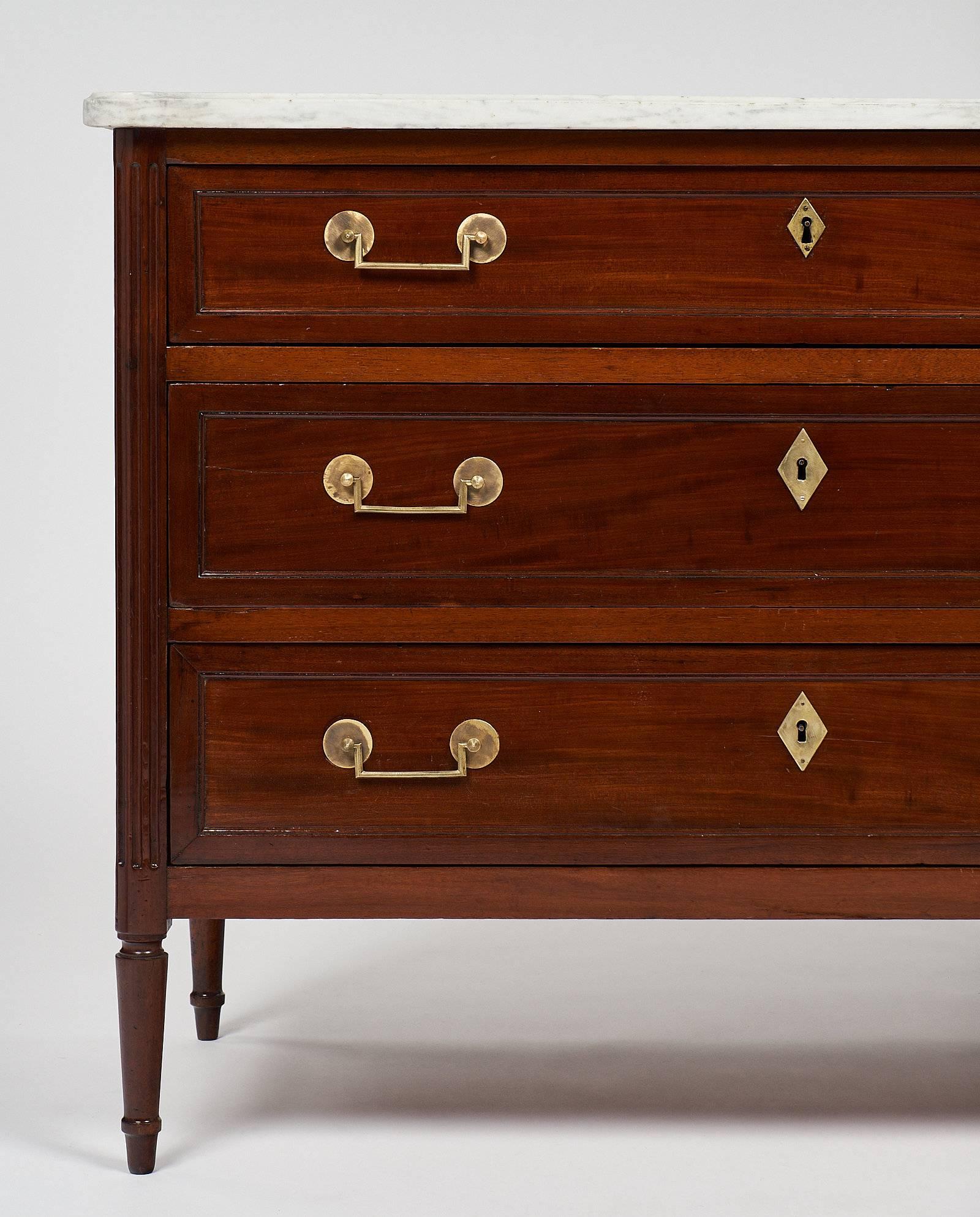 Late 19th Century Louis XVI Style Chest of Drawers