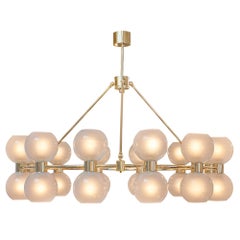 Murano Glass Globe Chandelier