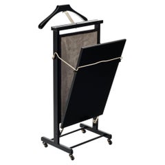 Ebonized Mahogany Valet, Mid-Century Modern, French Design, 1960