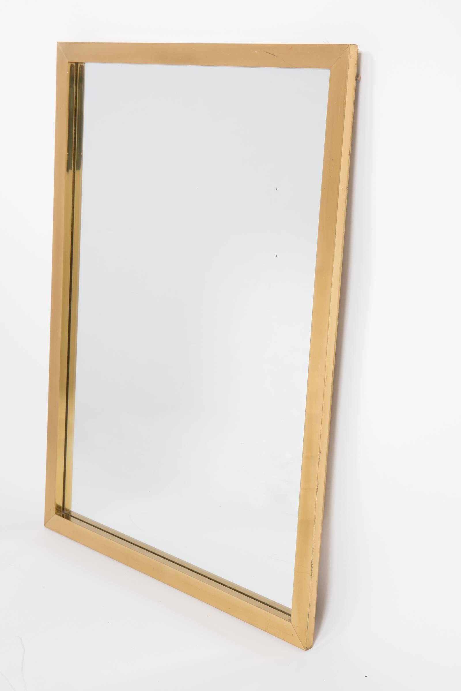 brass mirror trim