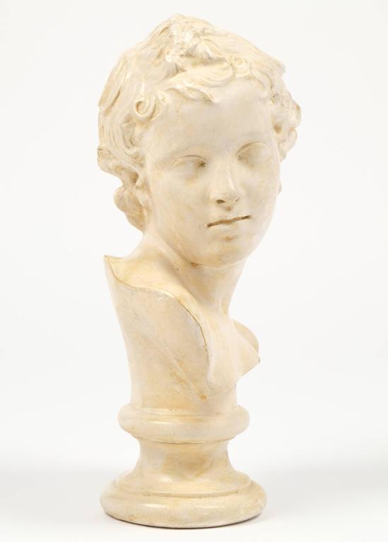 Antique Bust of "Adonis Enfant" after JeanFrançois Houdon at 1stDibs