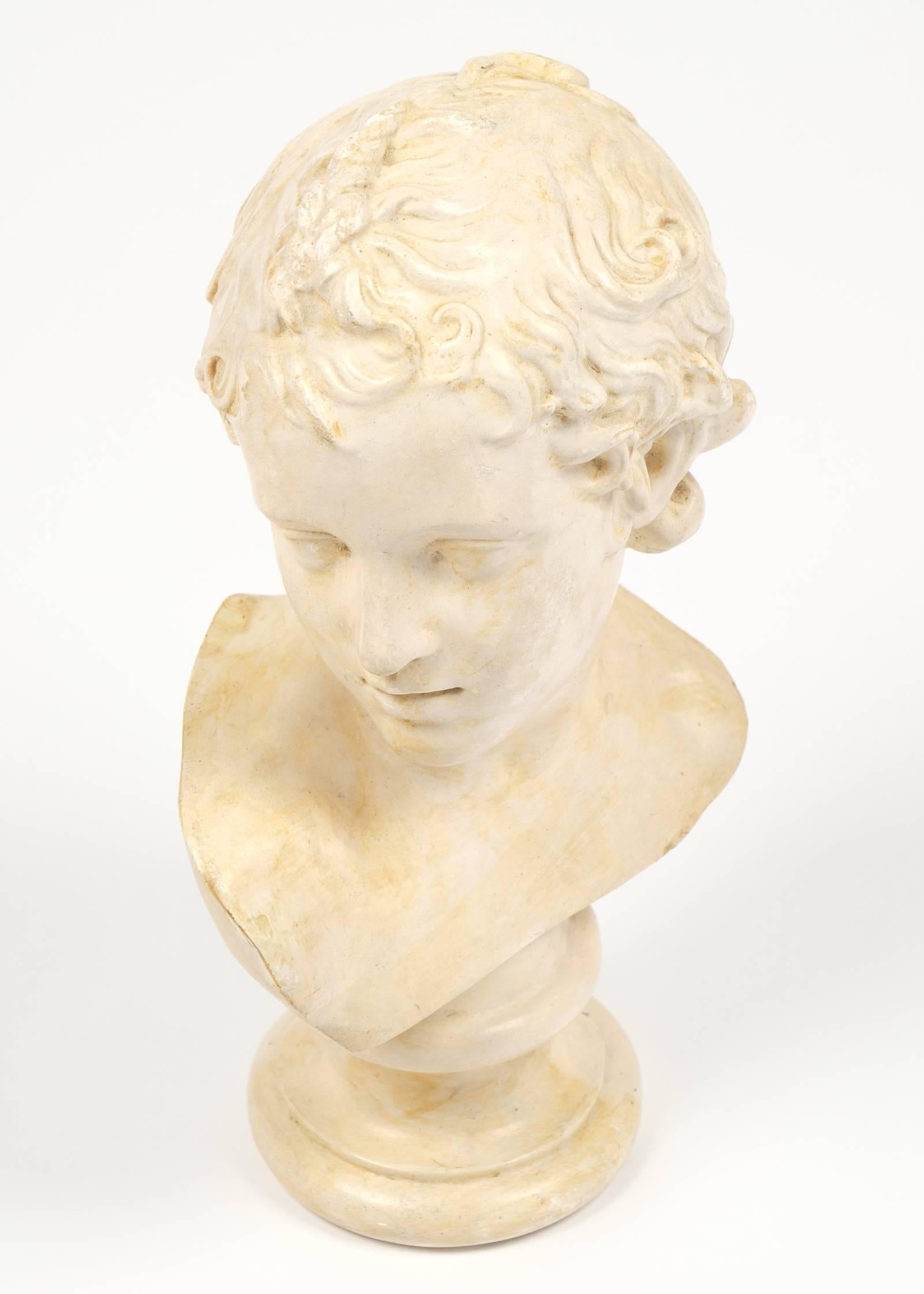 Early 20th Century Antique Bust of 