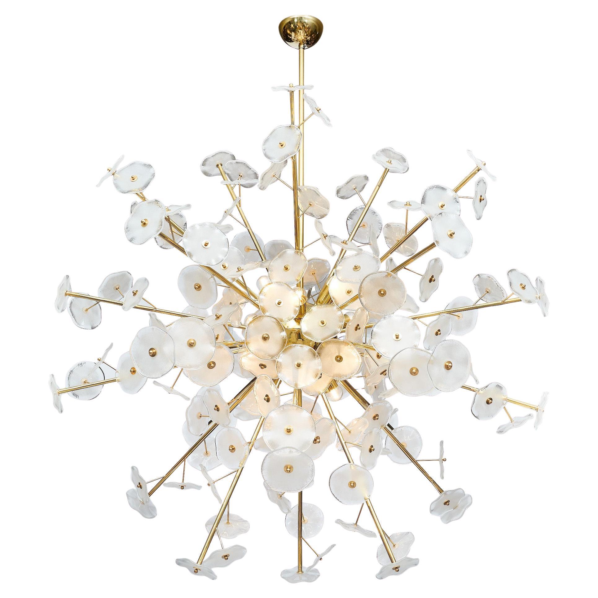 How do I assemble a Murano chandelier?