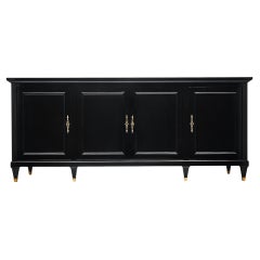 Directoire French Ebonized Buffet, Circa 1910