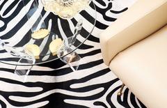 French Vintage Coffee Table in the Style of Pierre Cardin