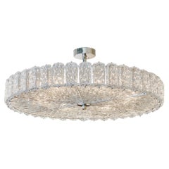 Murano Glass “Piastre” Chandelier