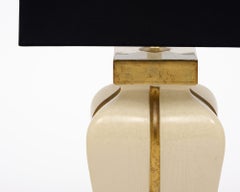 Period Mid-Century Modern Ceramic Lamp, French, Circa 1960