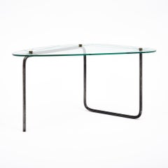 Period Mid-Century Modern Etched Glass Coffee Table, Circa 1970