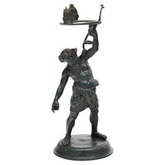 Antique Bronze Sculpture of Silenus, 19th Century Replica, Greece