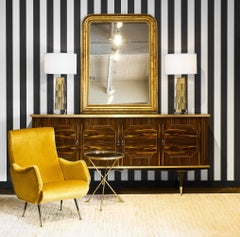 Lampes de table en verre de Murano géométriques