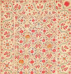 Early 19th Century Suzani Uzbek Textile 9