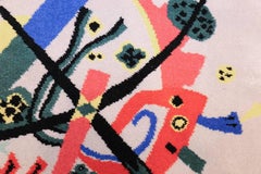 Bauhaus Rug Inspired by Kandinsky Small Worlds