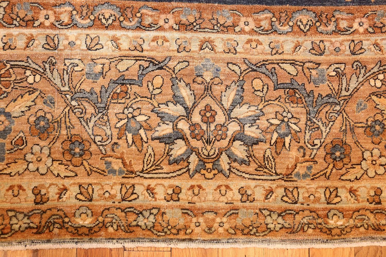 Hand-Knotted Antique Persian Kerman Rug