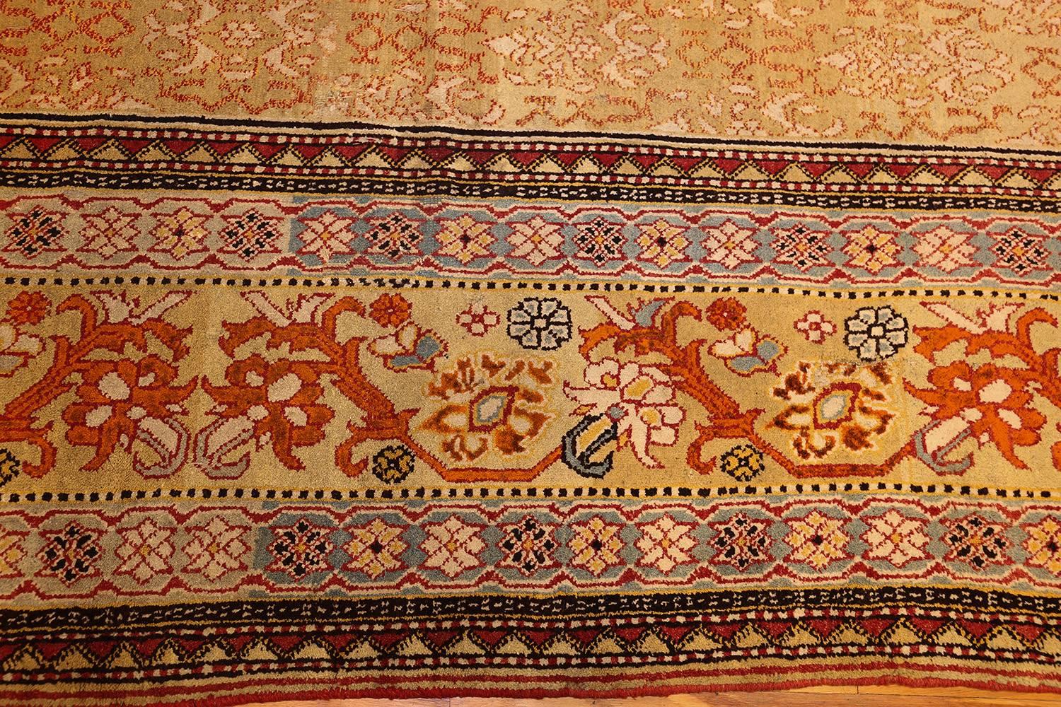 Gorgeous Antique Indian Agra Rug In Excellent Condition In New York, NY