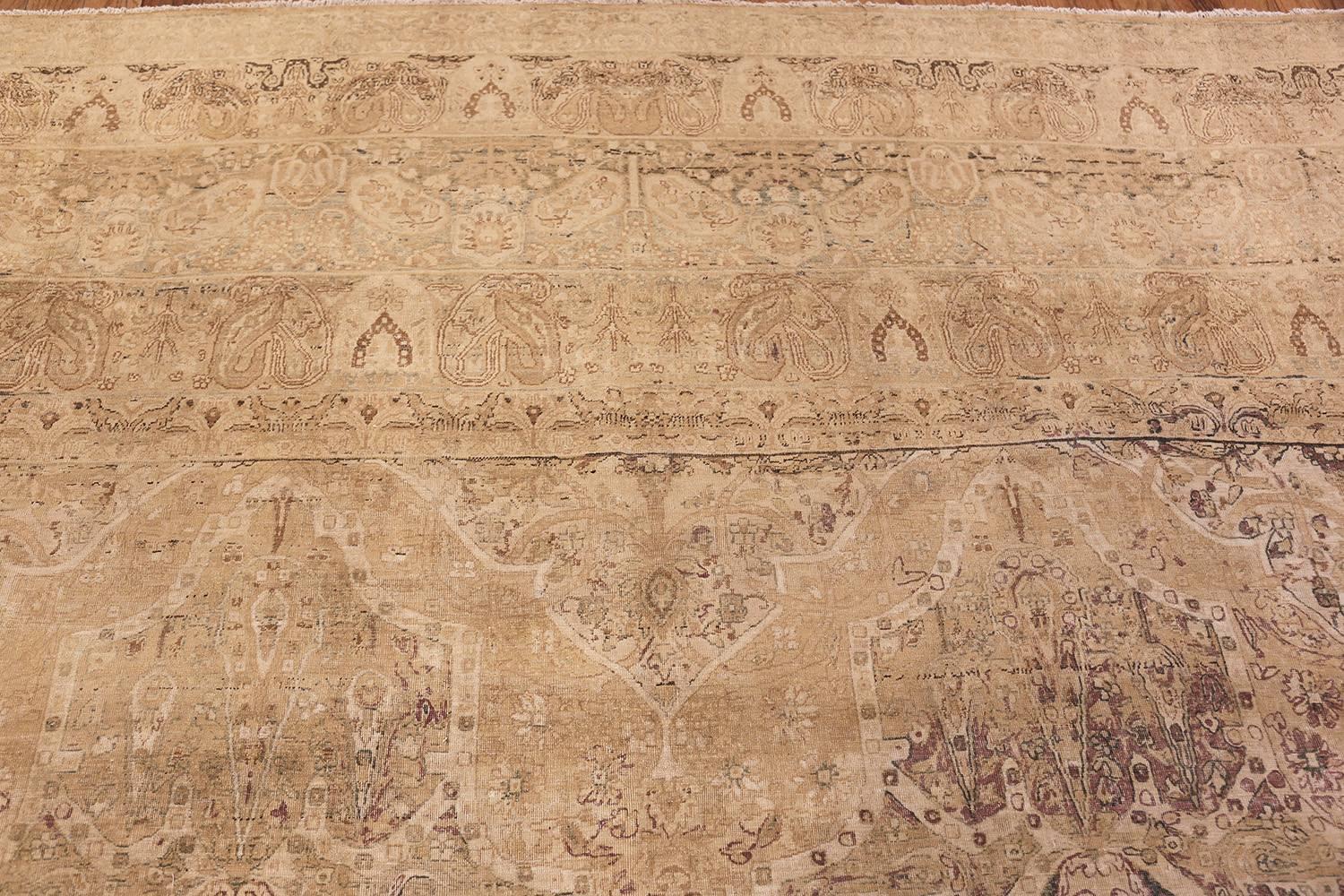 Wool Antique Persian Kerman Carpet