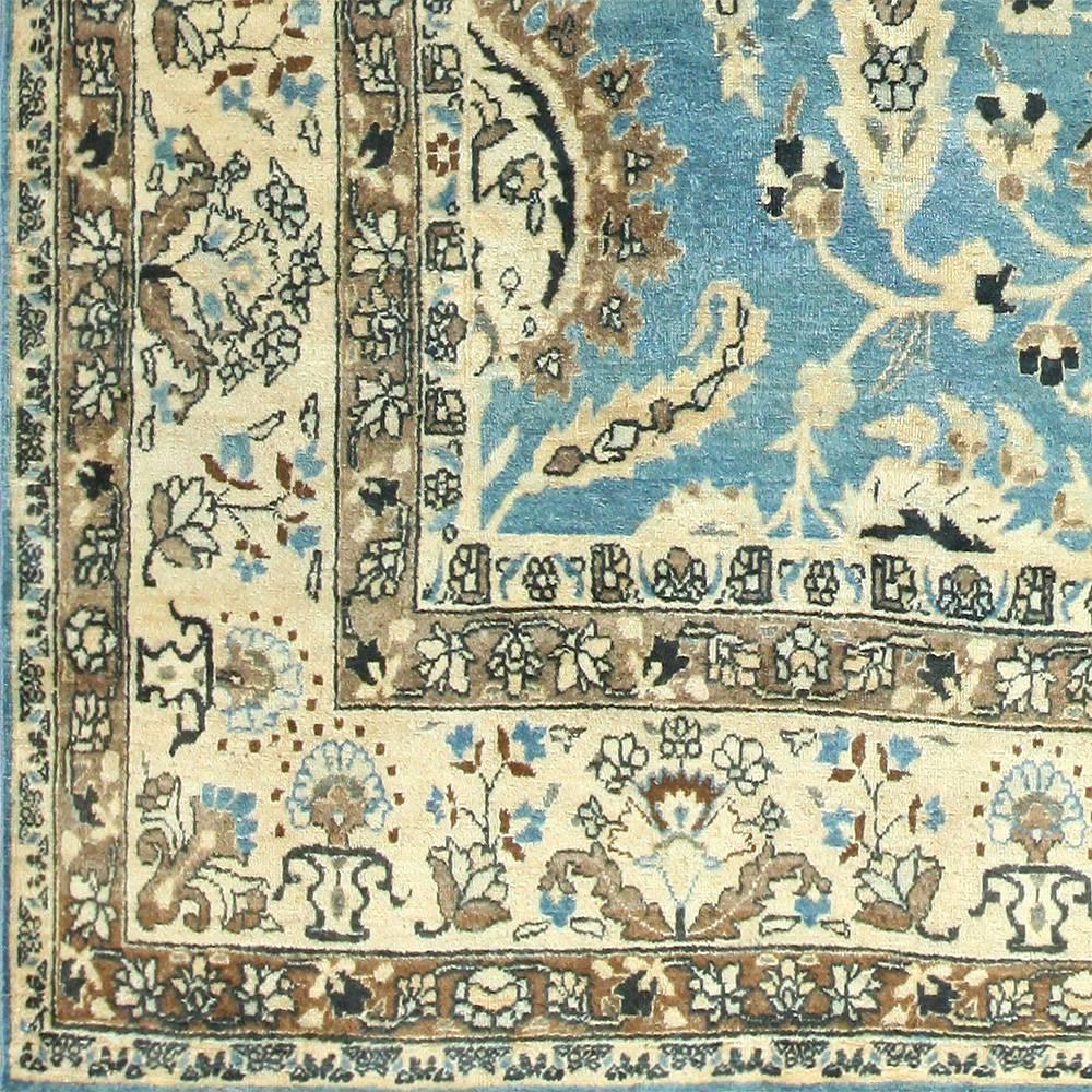 Hand-Knotted Antique Persian Khorassan Rug