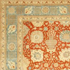 1920’s Persian Vase Floral Tabriz Rug