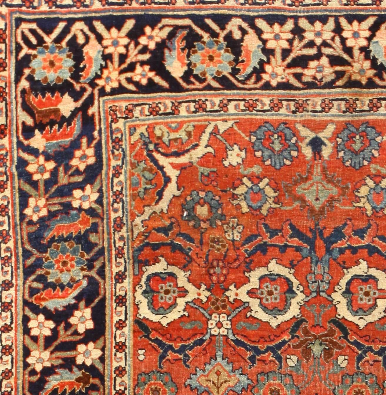 Antique Bidjar rugs, Bidjar is a town in Persian Kurdistan located in north-west Persia. The Bidjar name is also used to describe the antique carpets that were produced in the many villages in the surrounding vicinity. The Bidjar is noted as being