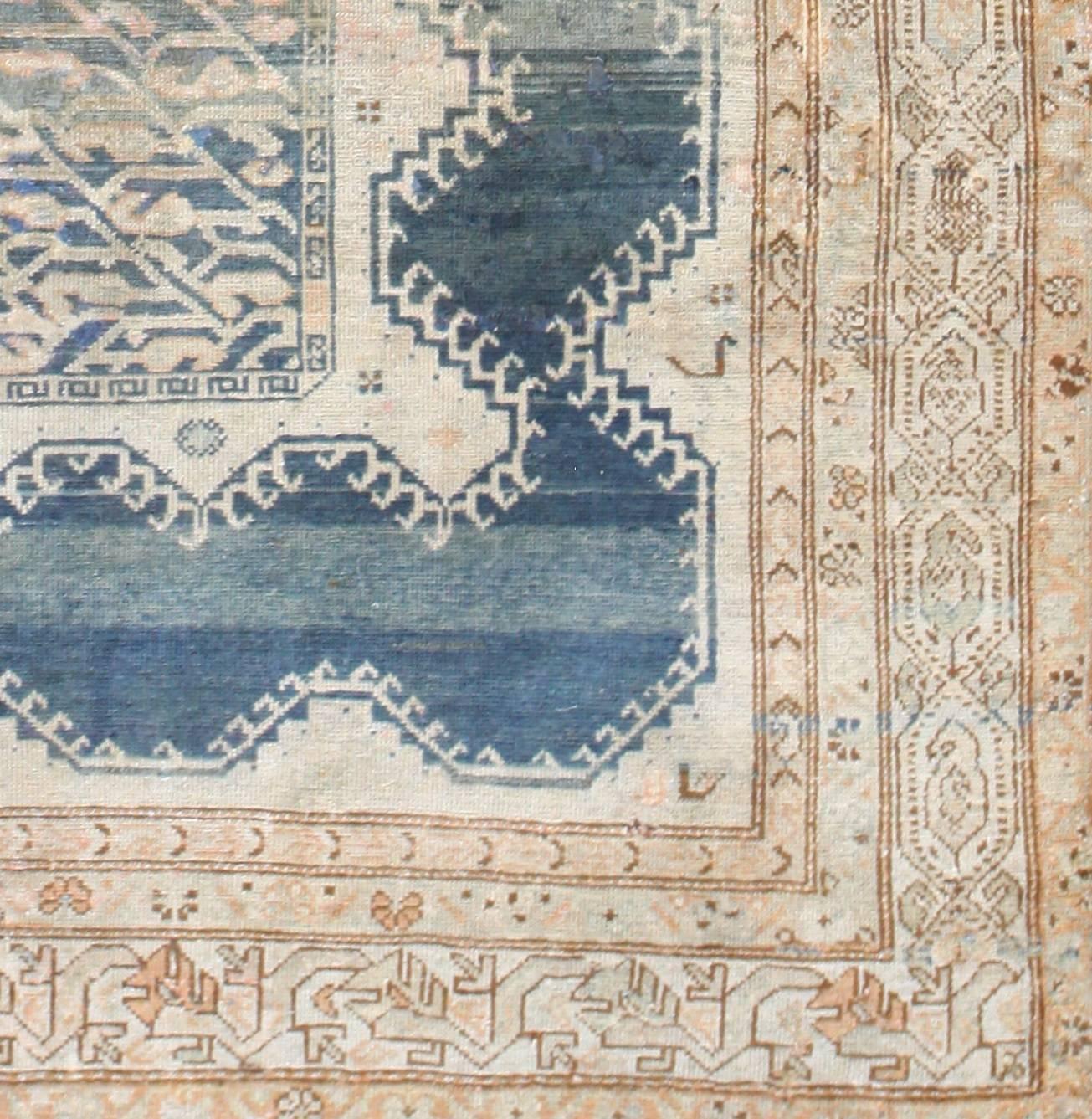 Wool Beautiful Tribal Antique Persian Malayer Rug