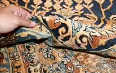 Finely Woven Large and Decorative Antique Persian Kerman Rug