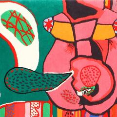 Vintage French Designed by Corneille Rug