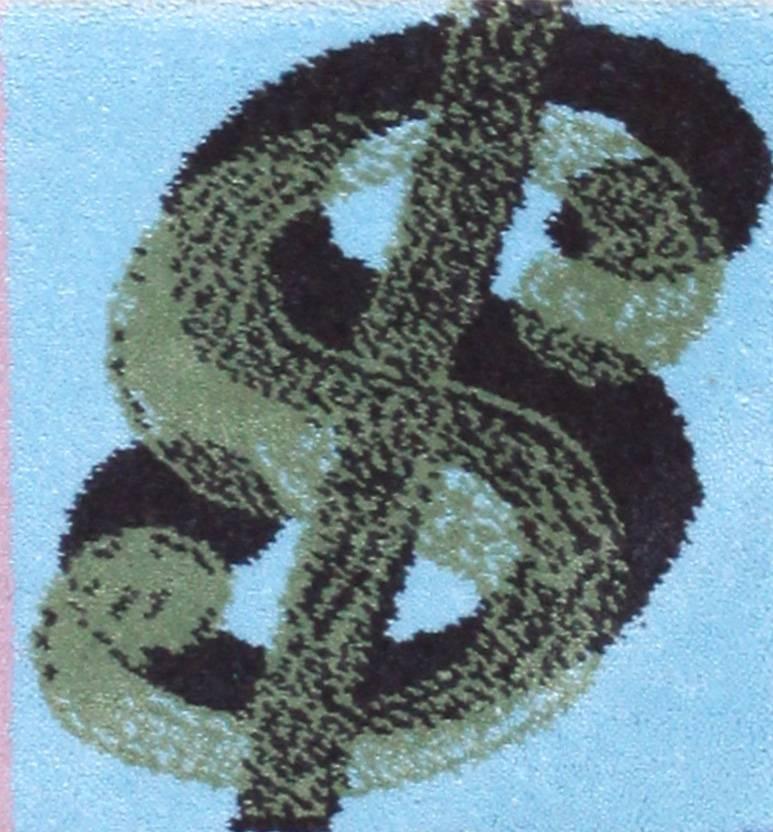 dollar sign rug