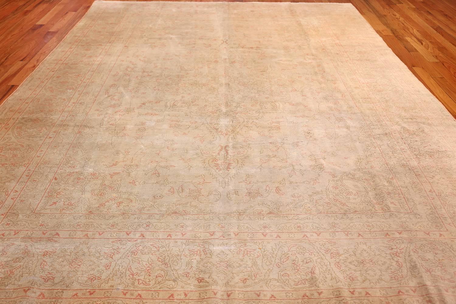 Antique Turkish Oushak rugs have been woven in Western Turkey since the beginning of the Ottoman period. Historians attributed to them many of the great masterpieces of early Turkish carpet weaving from the 15th-17th centuries. However, less is