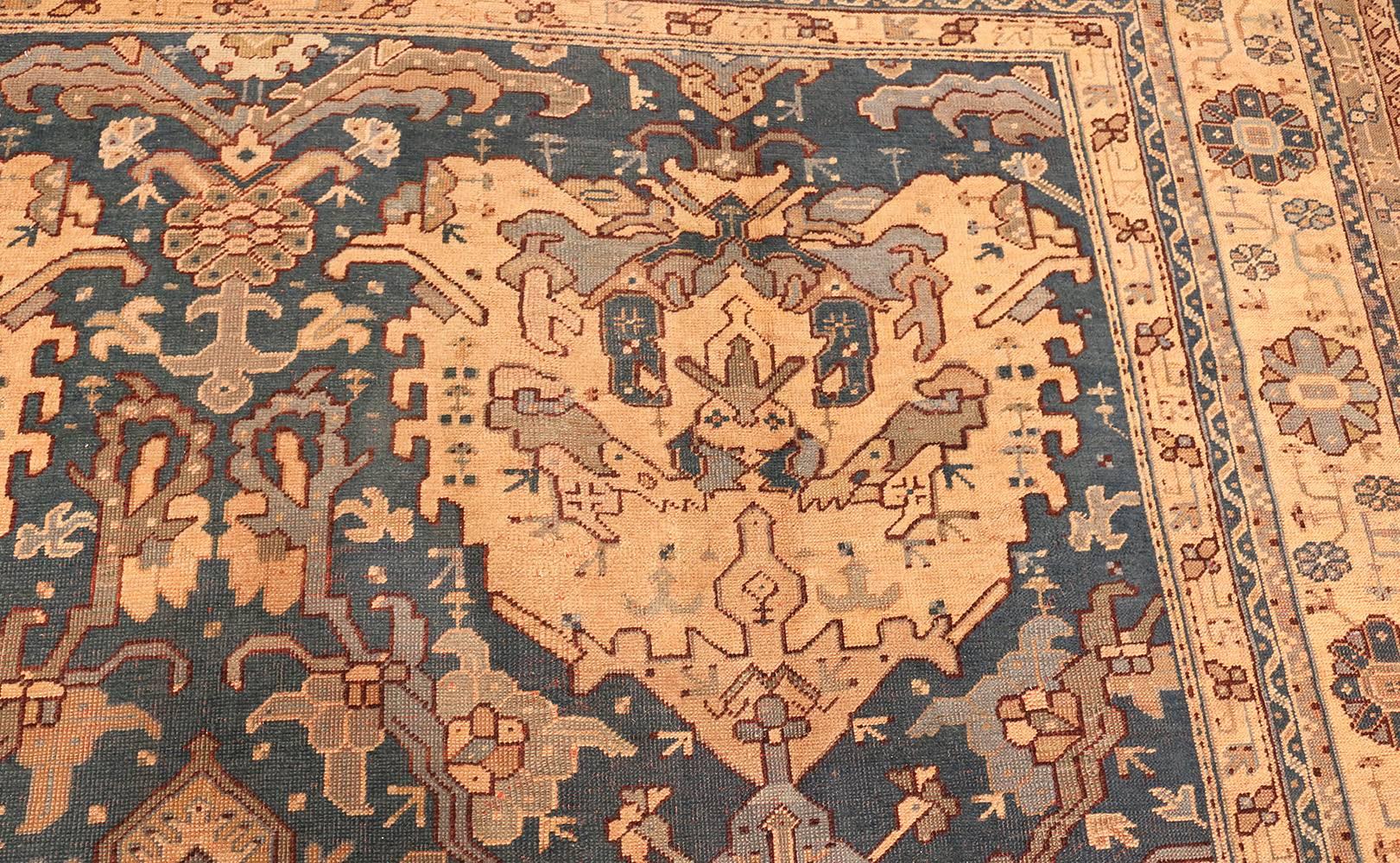 20th Century Decorative Antique Turkish Oushak Rug