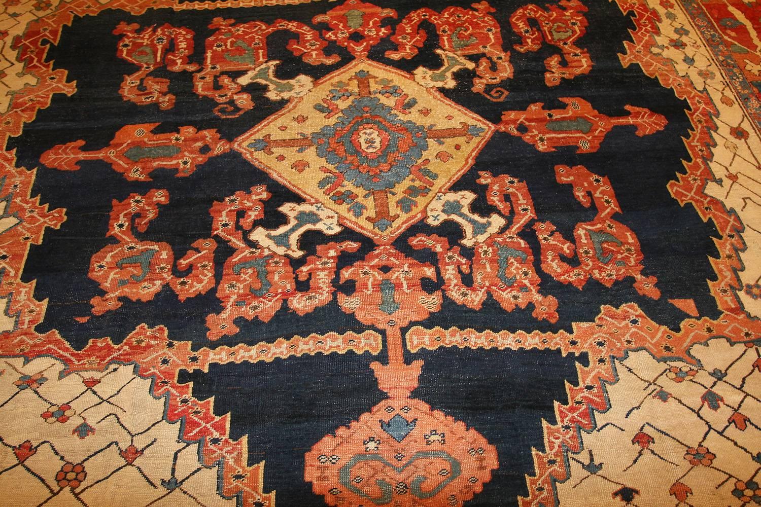 Wool Antique Bakshaish Carpet