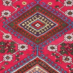 Tribal Antique Turkish Kırşehir Runner Rug. Size: 3 ft 3 in x 12 ft