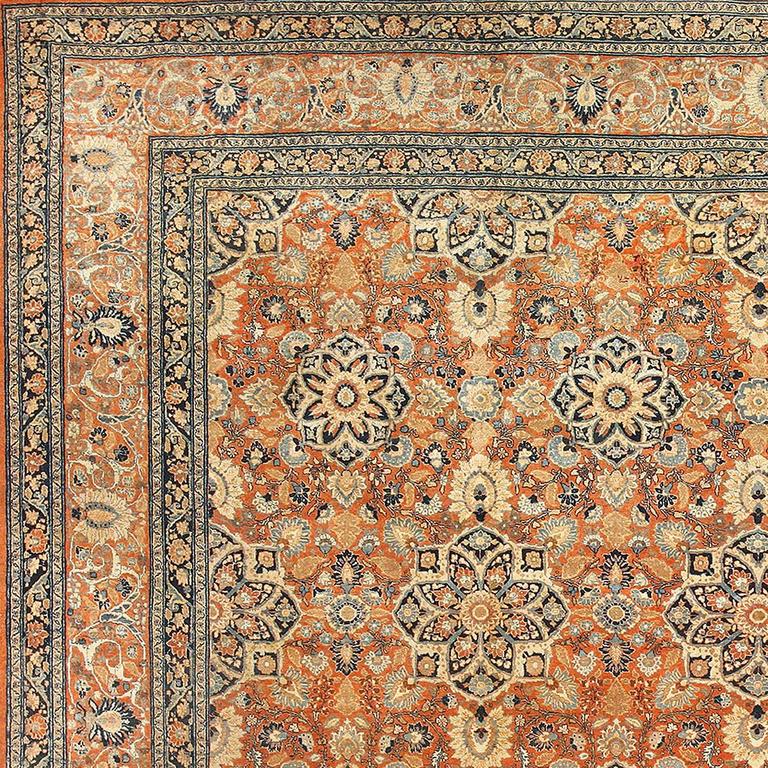 Fine Persian Tabriz Rug For Sale at 1stdibs