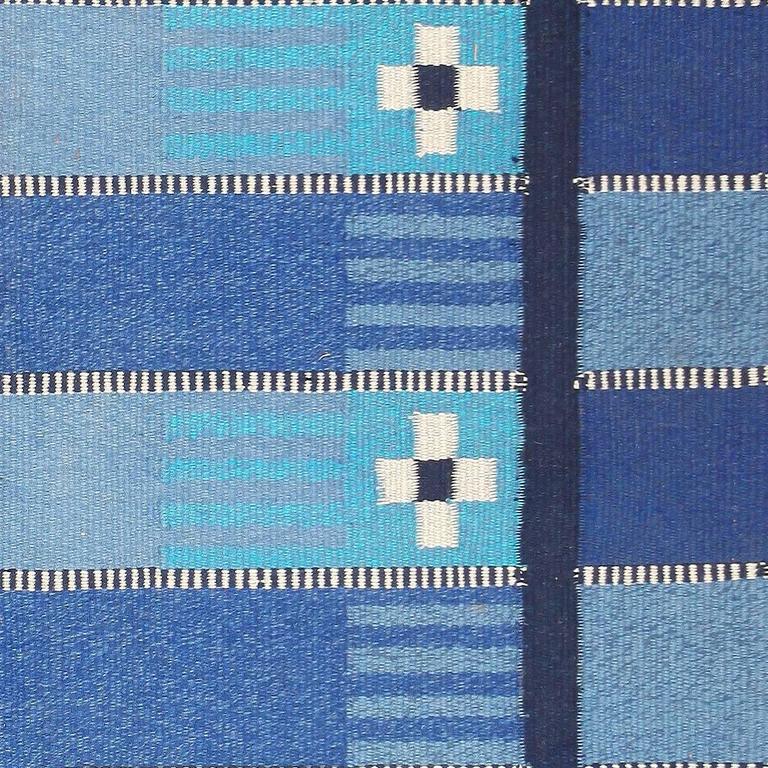 Vintage Swedish Kilim Rug For Sale at 1stdibs