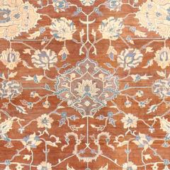 Antique Indian Agra Rug. Size: 20 ft 8 in x 26 ft 8 in