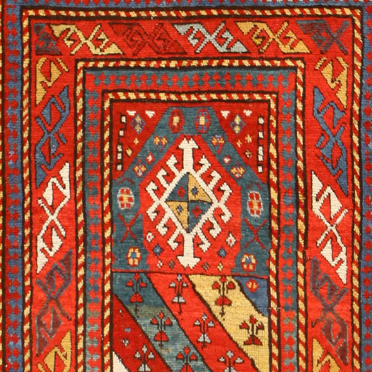 Prayer rugs represent a very special genre with the world of carpets. Technically any small carpet or rug can be used for the purpose of praying, so, by default, any small rug could be a prayer rug. Still, it seems that the prayer rug as a specific