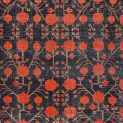 Pomegranate Design Antique Khotan Rug