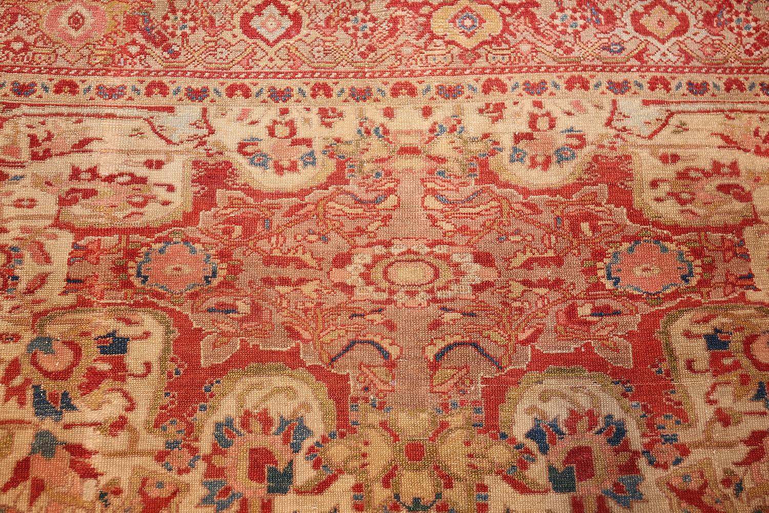 19th Century Beautiful Antique Persian Mishan Malayer Rug