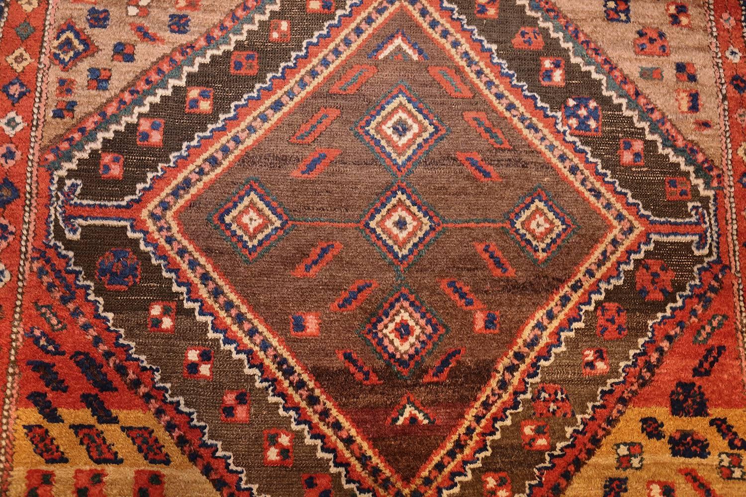19th Century Beautiful Antique Persian Tribal Rug