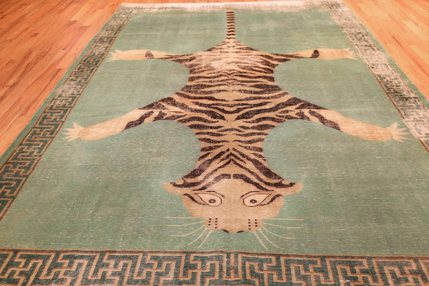 Beautiful shabby chic tiger design antique Indian rug 49219, country of origin / rug type: Indian rug, circa 1920

Dia rugs. Below you can view our current collection of antique carpets and rugs from India.

Superfluous, flamboyant and elegant