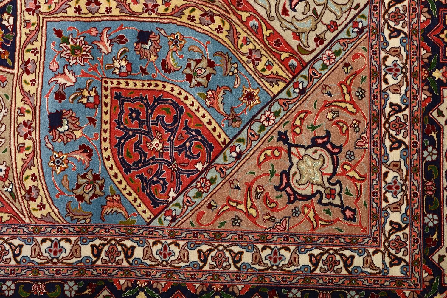 20th Century Vintage Tabriz Persian Rug