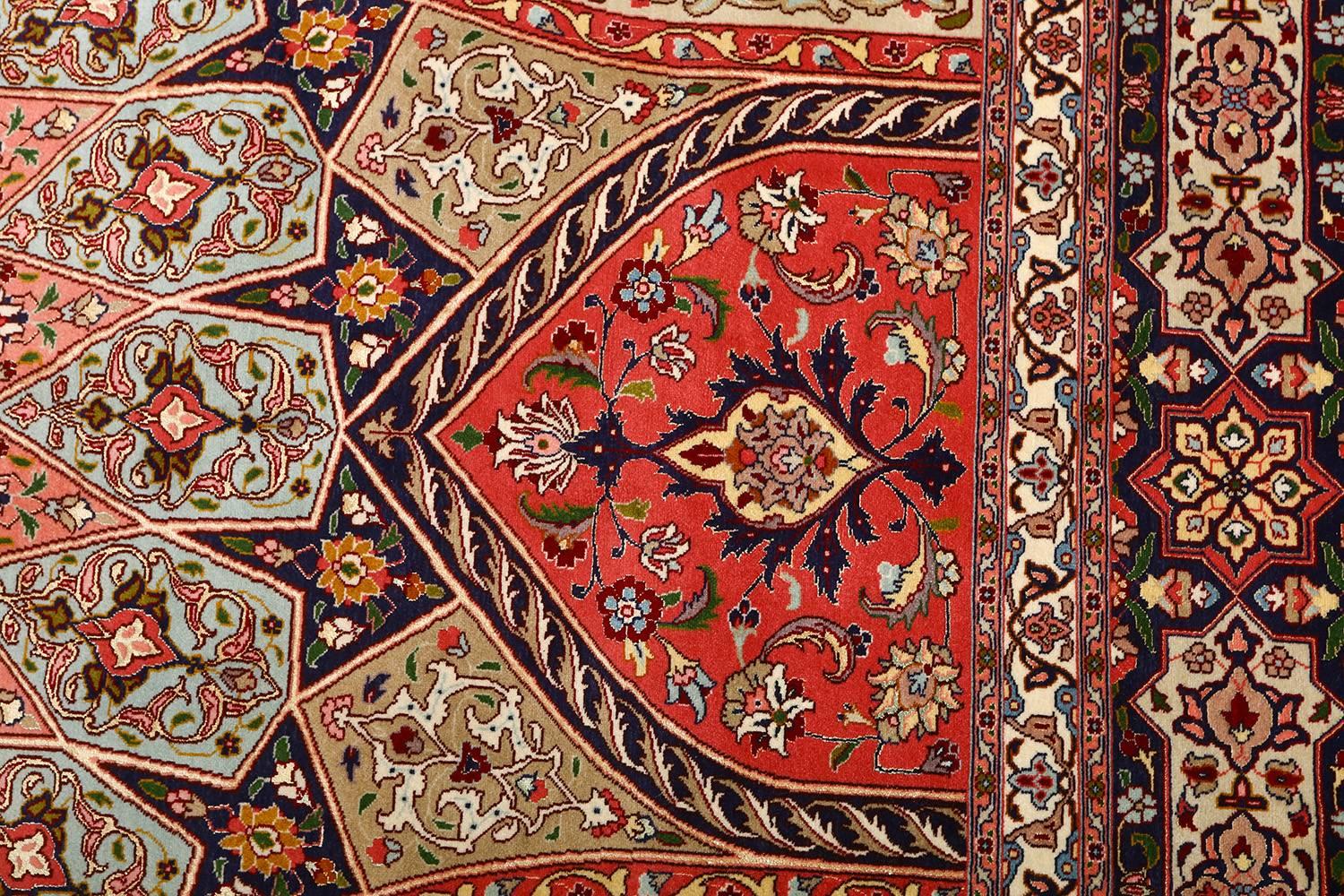 Vintage Tabriz Persian Rug 2