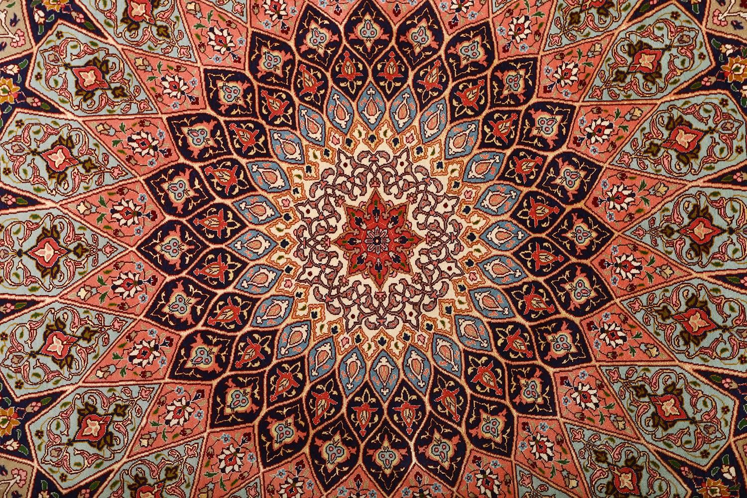 Vintage Tabriz Persian Rug 1