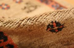 Camel Hair Antique Bakshaish Persian Runner