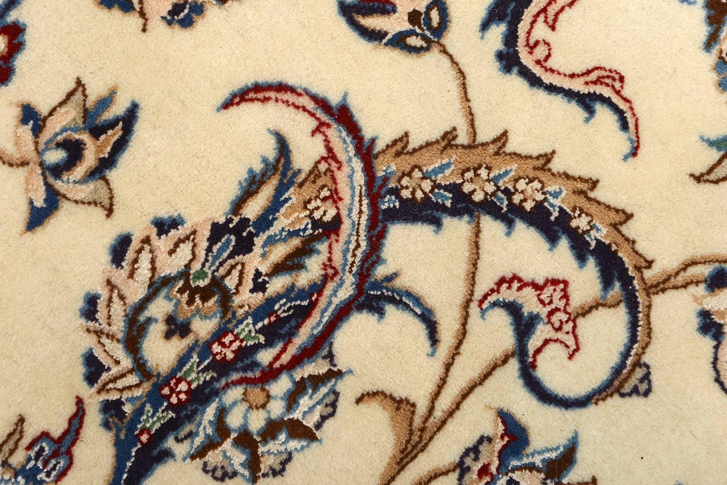round antique rug